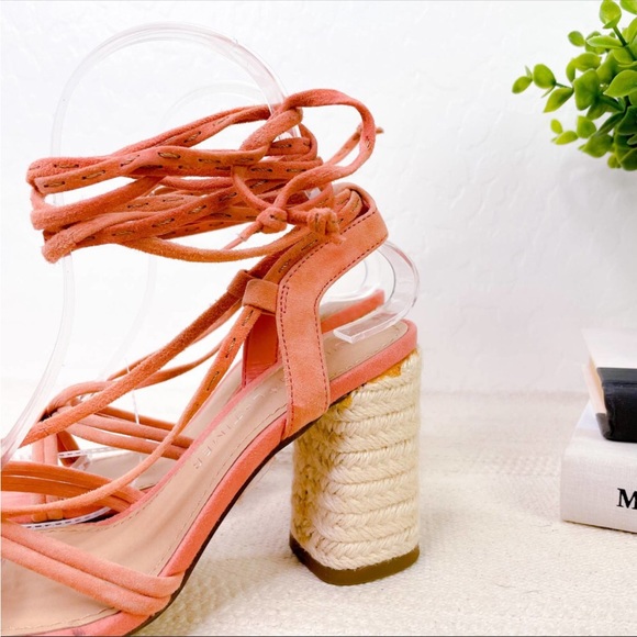 Gibson latimer tasha strappy suede lace up strappy - Picture 4 of 5